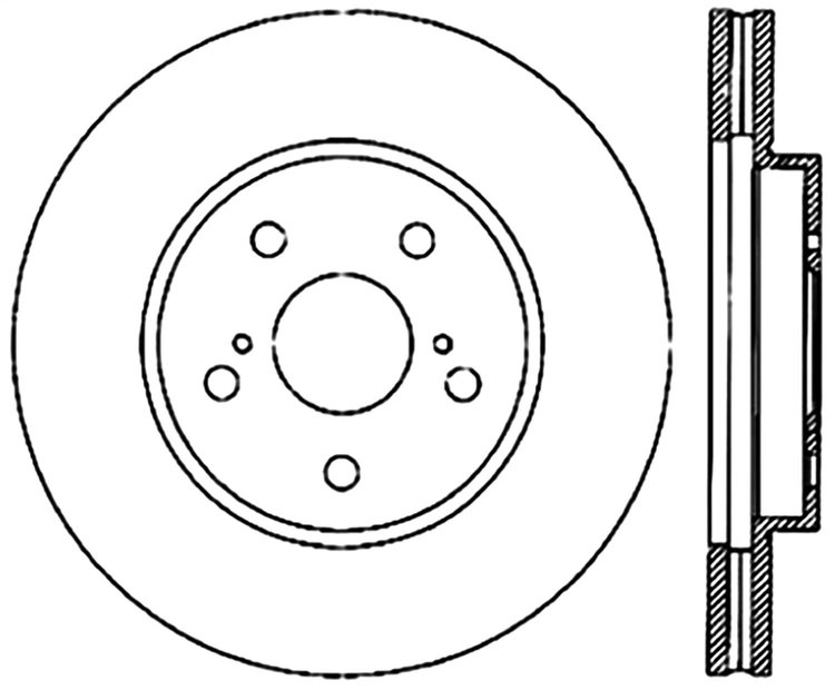 CRYO SPORT SLOTTED ROTOR