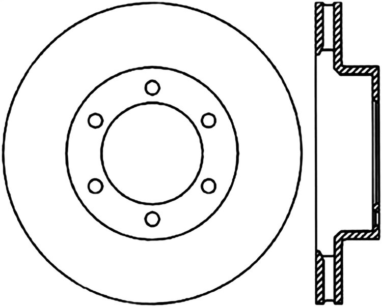 CRYO SPORT SLOTTED ROTOR