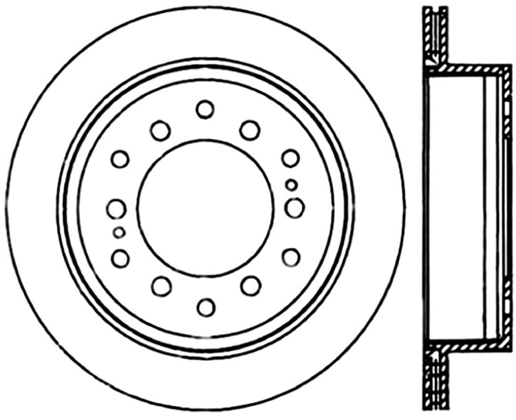 CRYO SPORT SLOTTED ROTOR