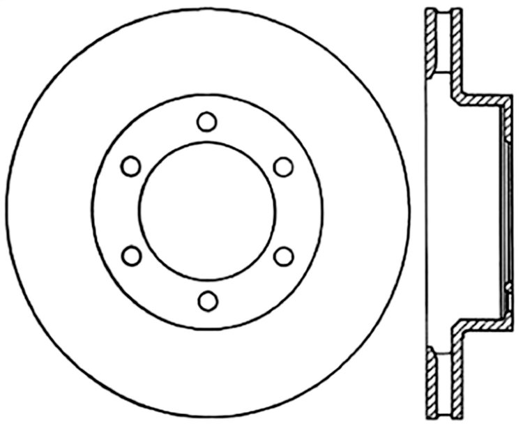 CRYO SPORT SLOTTED ROTOR