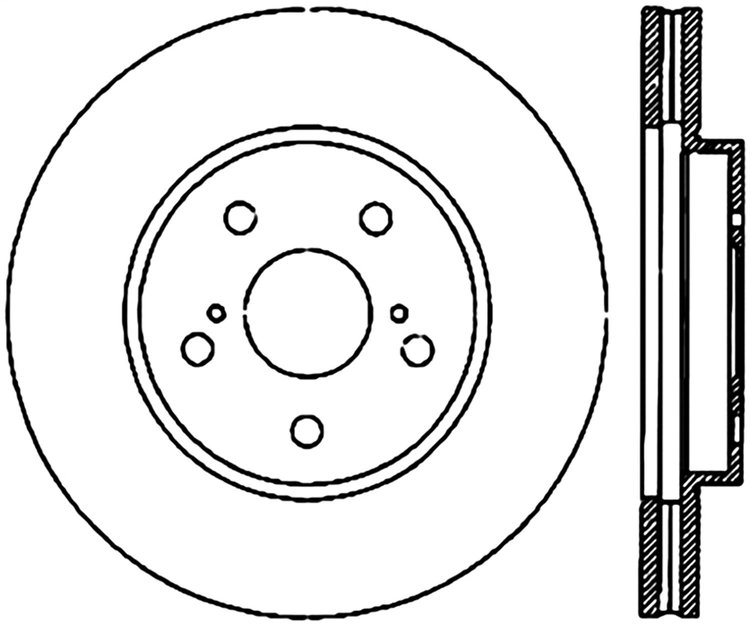 CRYO SPORT SLOTTED ROTOR