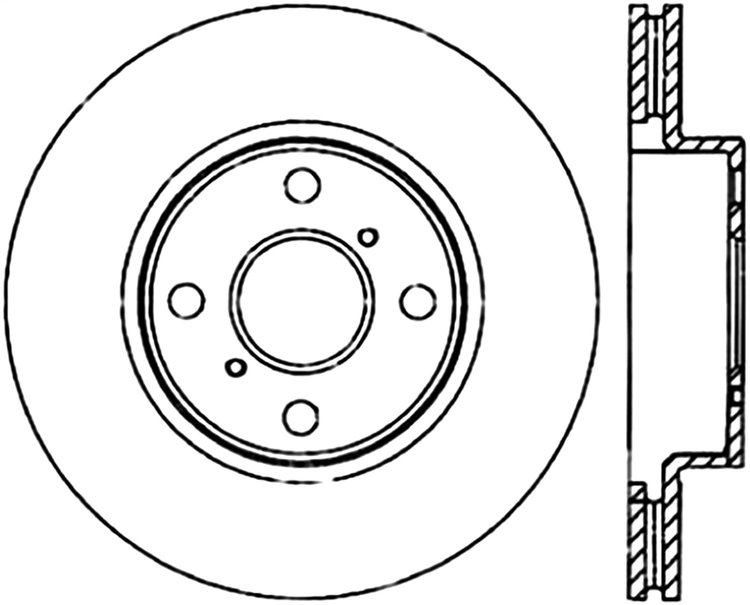 CRYO SPORT SLOTTED ROTOR