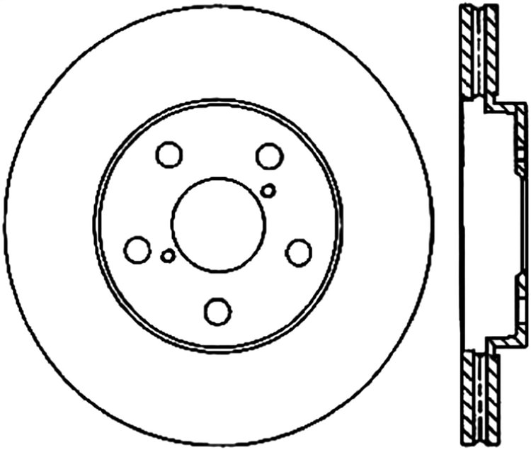 CRYO SPORT SLOTTED ROTOR