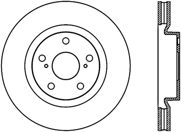 CRYO SPORT SLOTTED ROTOR