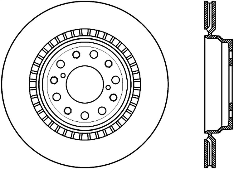 CRYO SPORT SLOTTED ROTOR