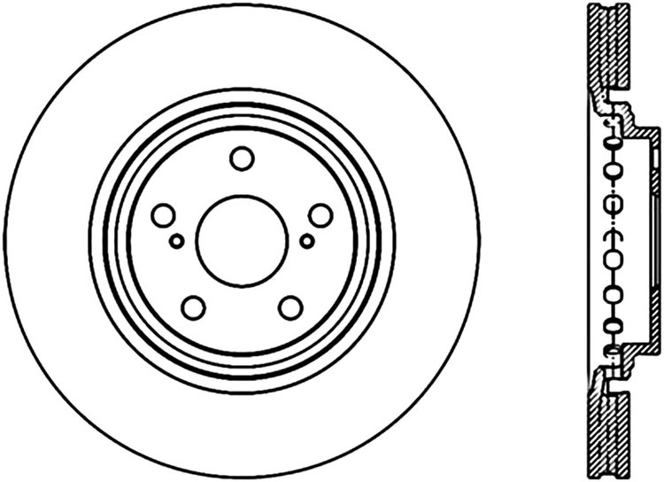 CRYO SPORT SLOTTED ROTOR