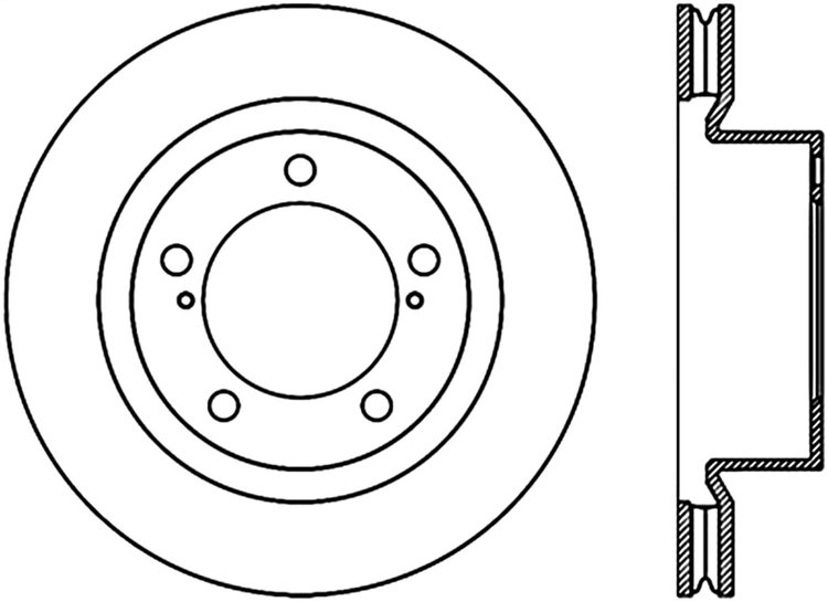 CRYO SPORT SLOTTED ROTOR
