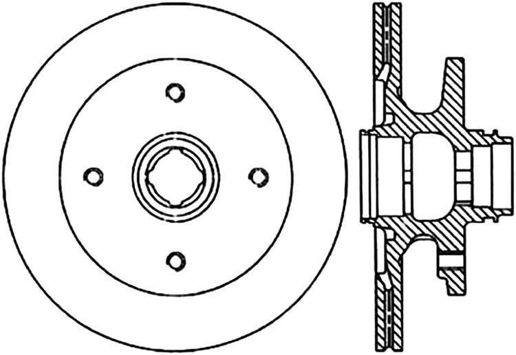 CRYO SPORT SLOTTED ROTOR