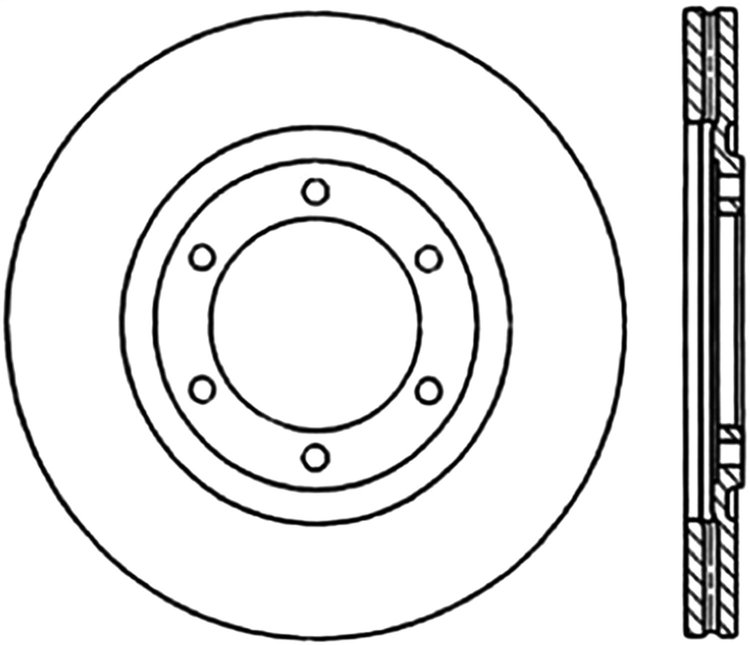 CRYO SPORT SLOTTED ROTOR