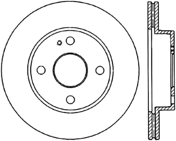 CRYO SPORT SLOTTED ROTOR