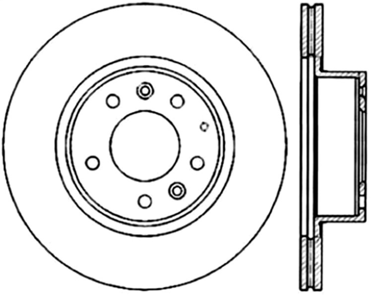 CRYO SPORT SLOTTED ROTOR