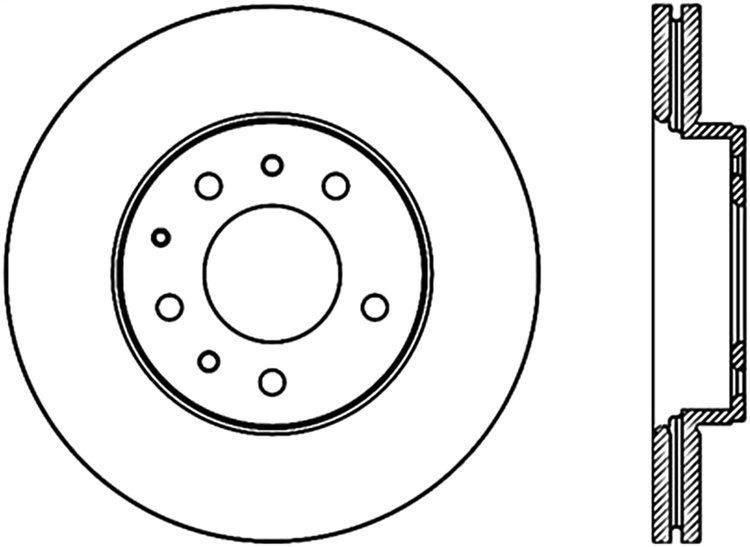 CRYO SPORT SLOTTED ROTOR