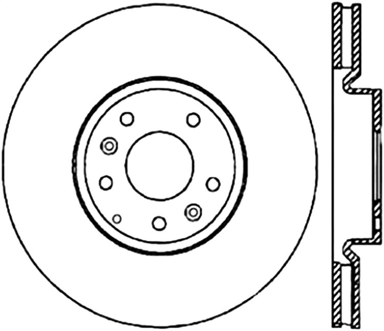 CRYO SPORT SLOTTED ROTOR