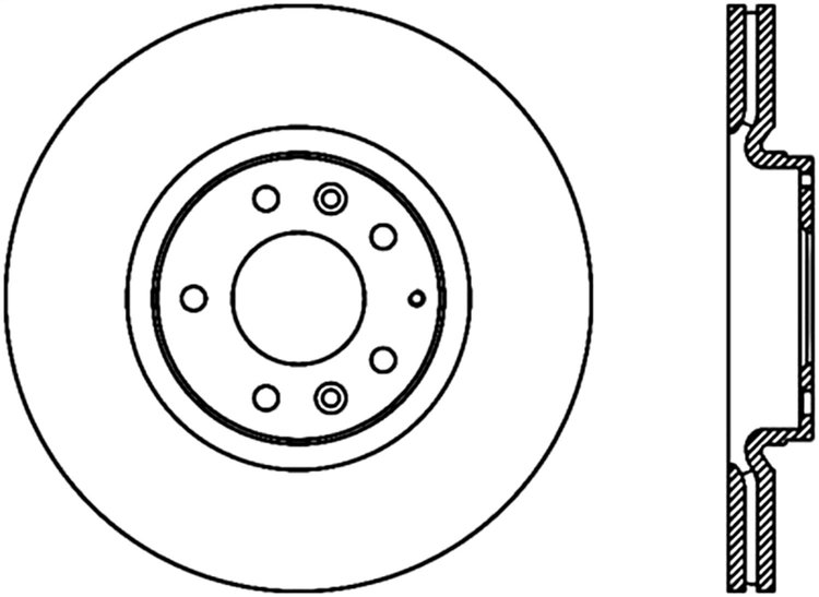 CRYO SPORT SLOTTED ROTOR