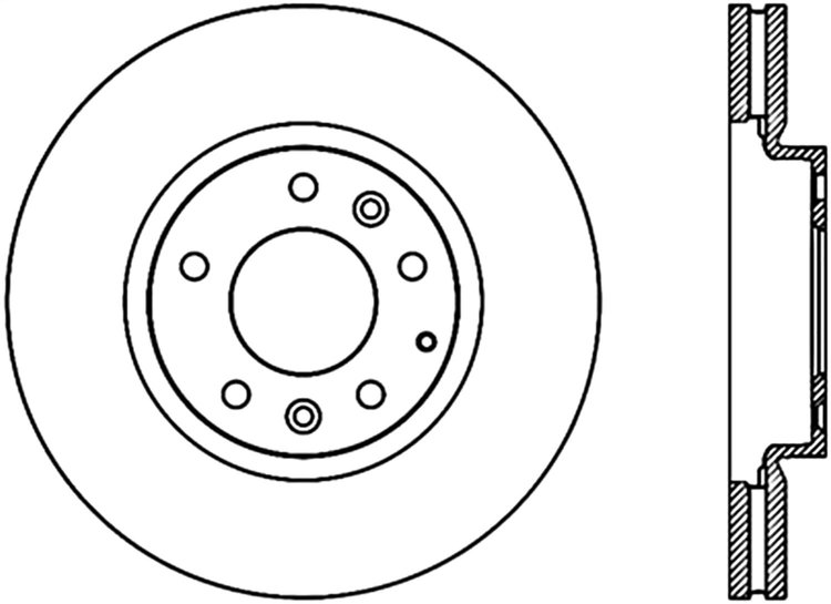 CRYO SPORT SLOTTED ROTOR