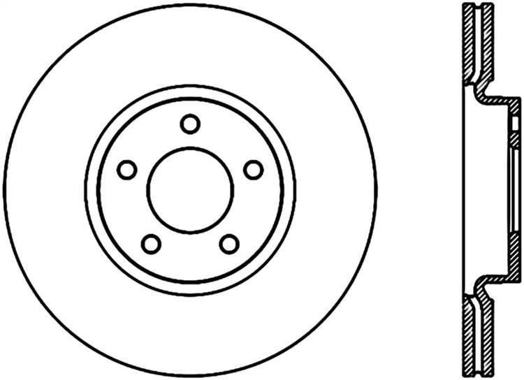 CRYO SPORT SLOTTED ROTOR