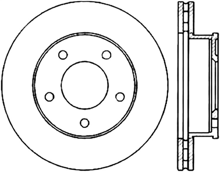 CRYO SPORT SLOTTED ROTOR