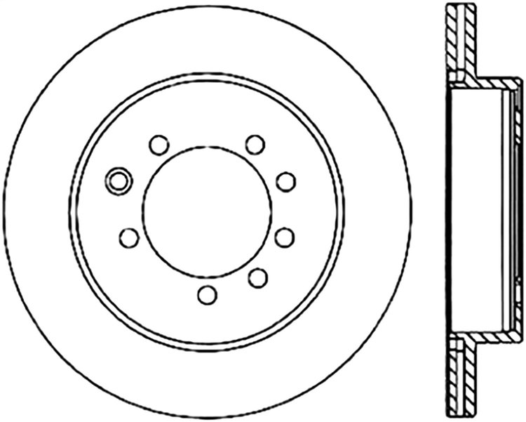 CRYO SPORT SLOTTED ROTOR