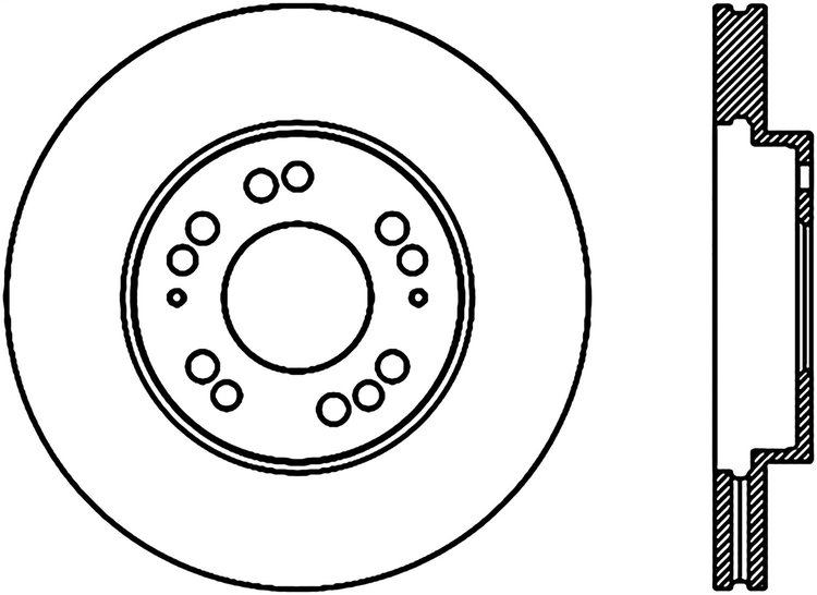 CRYO SPORT SLOTTED ROTOR