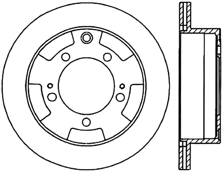 CRYO SPORT SLOTTED ROTOR