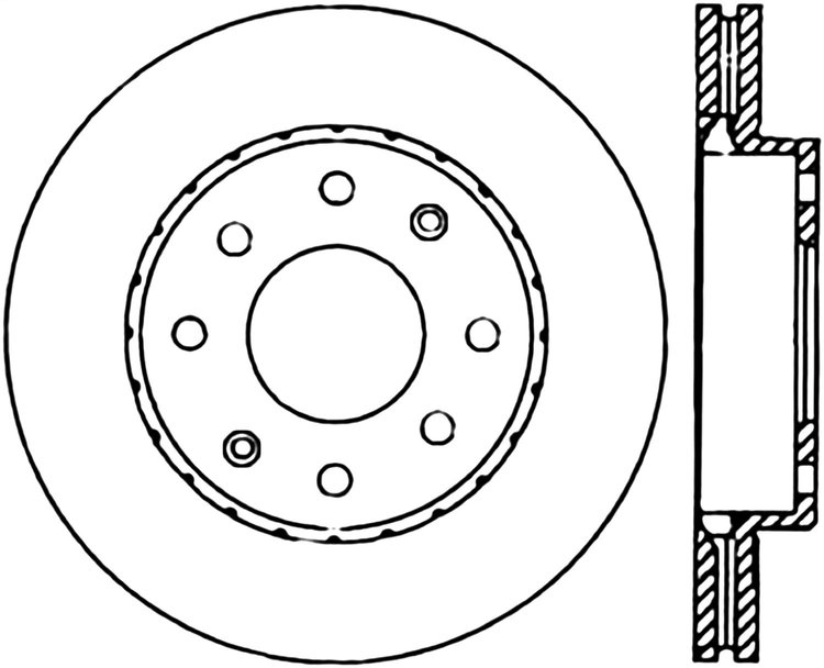 CRYO SPORT SLOTTED ROTOR
