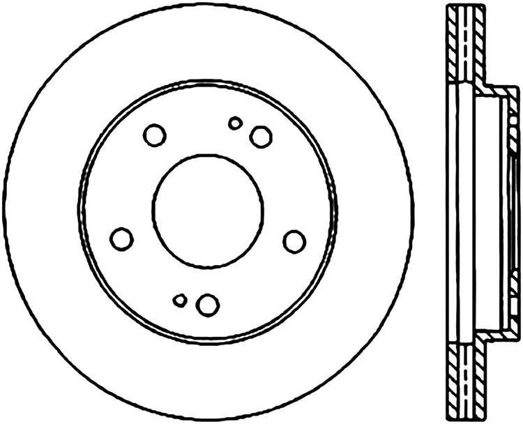 CRYO SPORT SLOTTED ROTOR