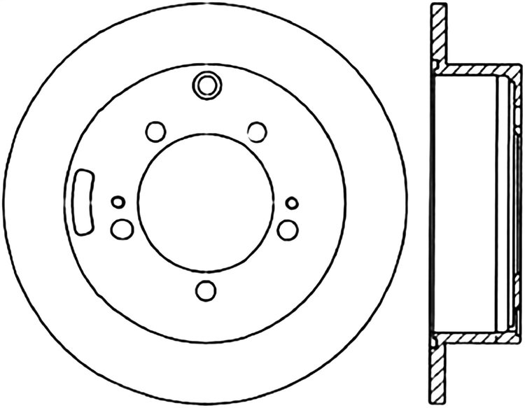 CRYO SPORT SLOTTED ROTOR