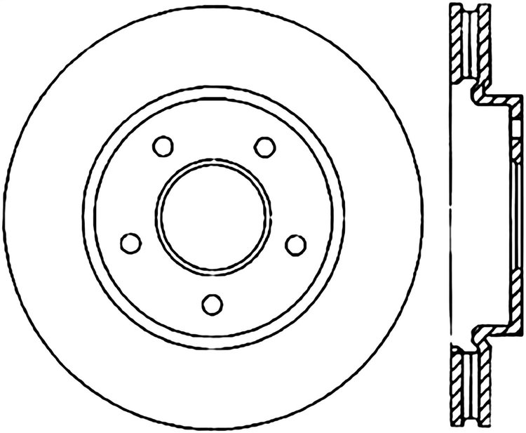 CRYO SPORT SLOTTED ROTOR