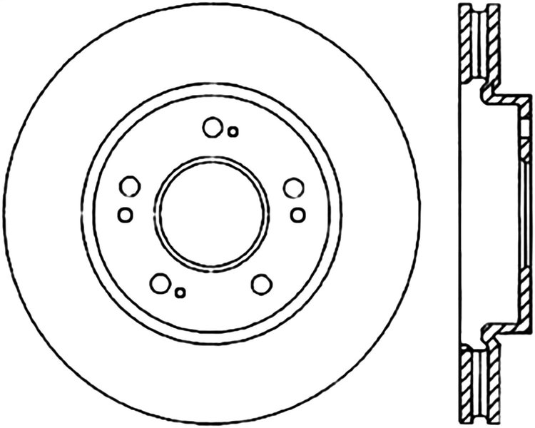 CRYO SPORT SLOTTED ROTOR