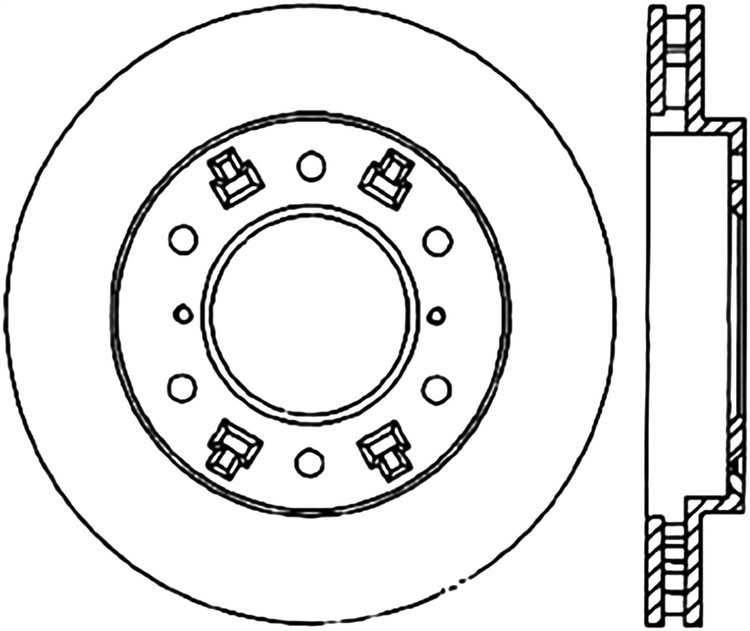 CRYO SPORT SLOTTED ROTOR