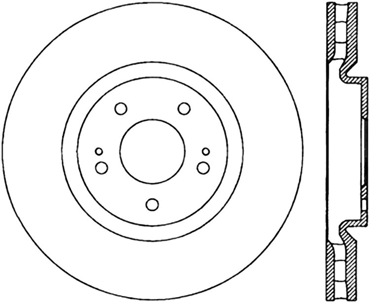 CRYO SPORT SLOTTED ROTOR