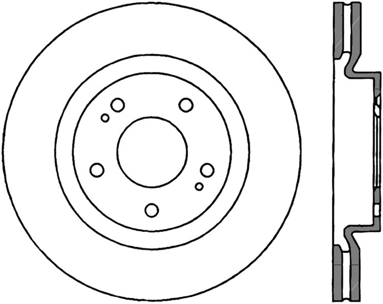 CRYO SPORT SLOTTED ROTOR