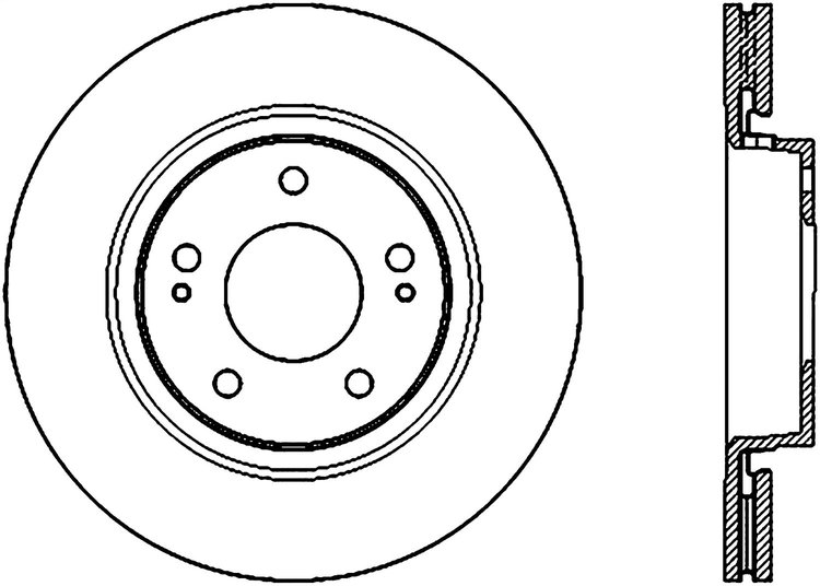 CRYO SPORT SLOTTED ROTOR