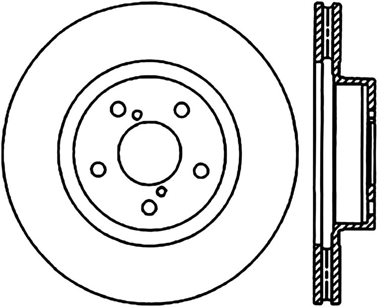 CRYO SPORT SLOTTED ROTOR