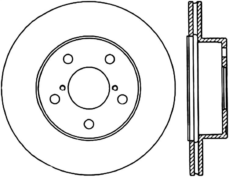 CRYO SPORT SLOTTED ROTOR
