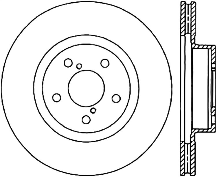 CRYO SPORT SLOTTED ROTOR