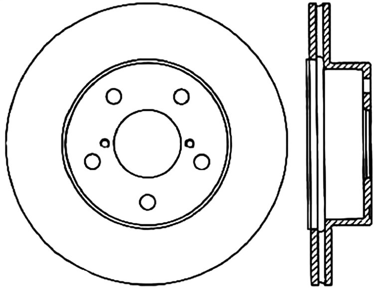 CRYO SPORT SLOTTED ROTOR