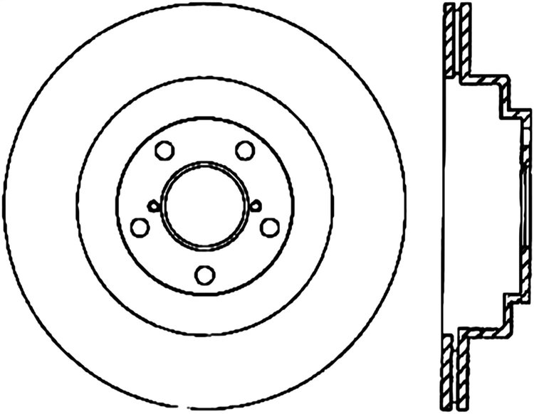 CRYO SPORT SLOTTED ROTOR
