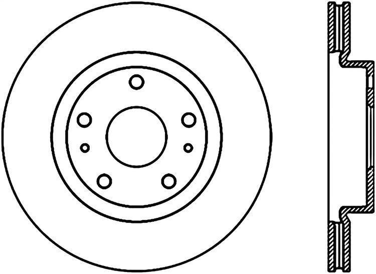 CRYO SPORT SLOTTED ROTOR