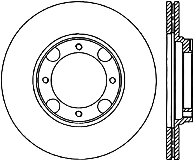 CRYO SPORT SLOTTED ROTOR