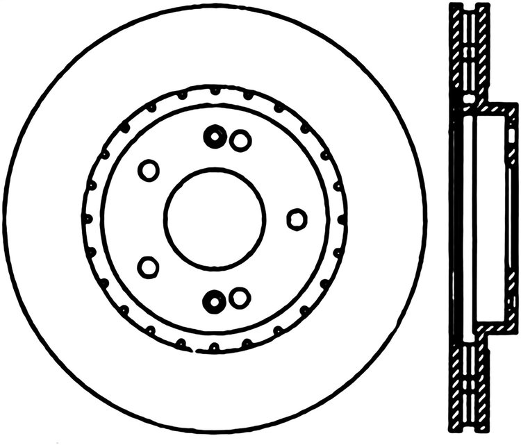 CRYO SPORT SLOTTED ROTOR