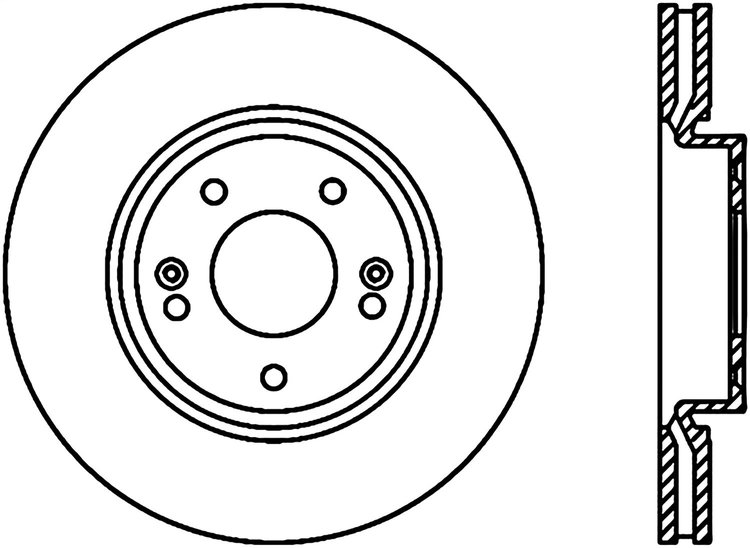 CRYO SPORT SLOTTED ROTOR