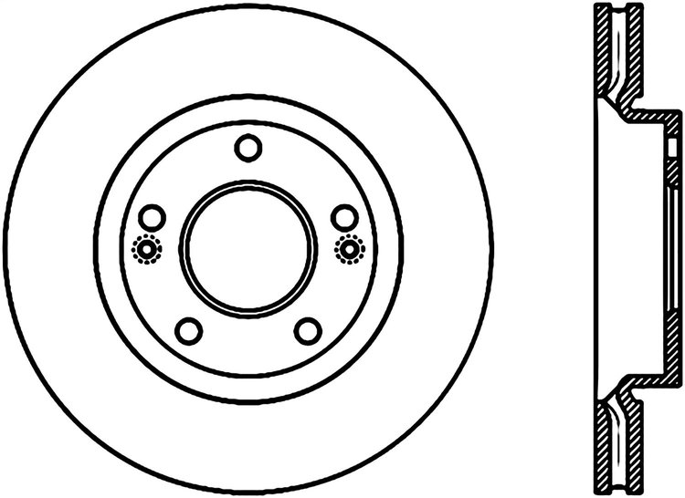 CRYO SPORT SLOTTED ROTOR