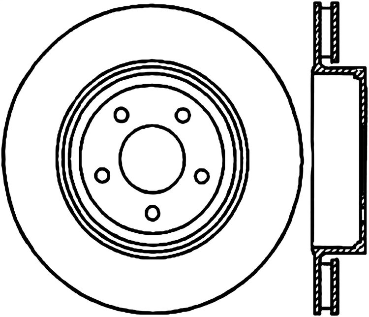 CRYO SPORT SLOTTED ROTOR