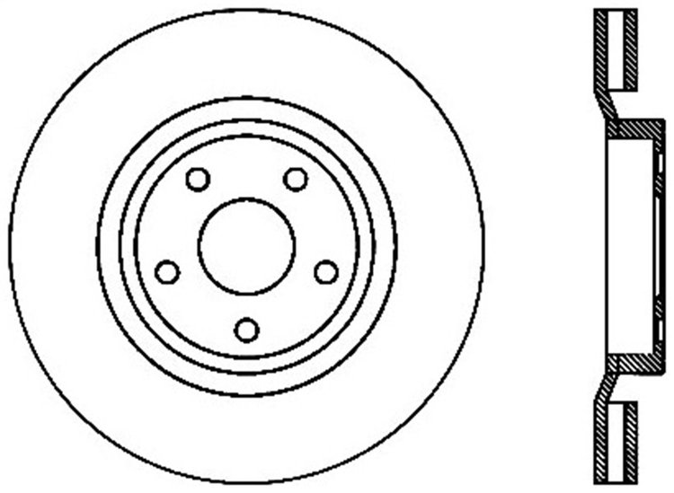 CRYO SPORT SLOTTED ROTOR