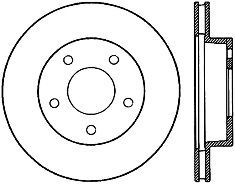 CRYO SPORT SLOTTED ROTOR