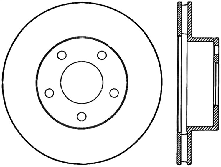 CRYO SPORT SLOTTED ROTOR