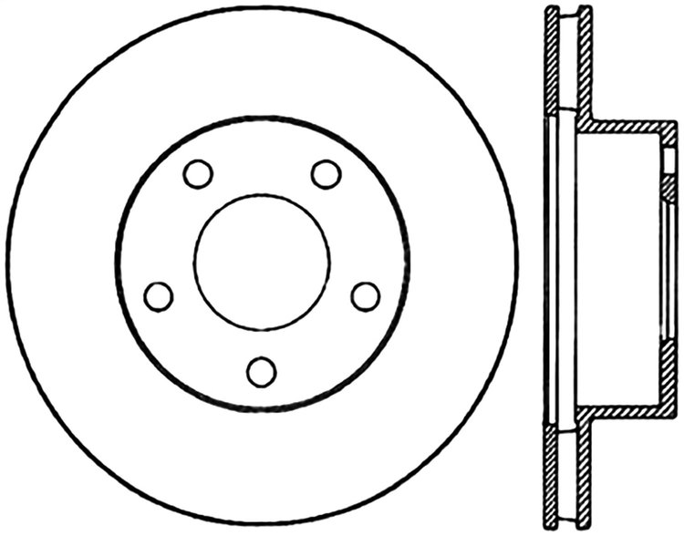 CRYO SPORT SLOTTED ROTOR