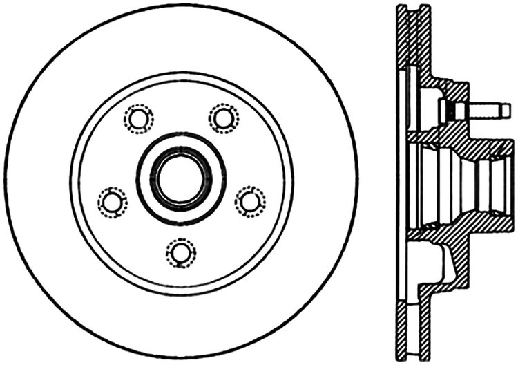 CRYO SPORT SLOTTED ROTOR