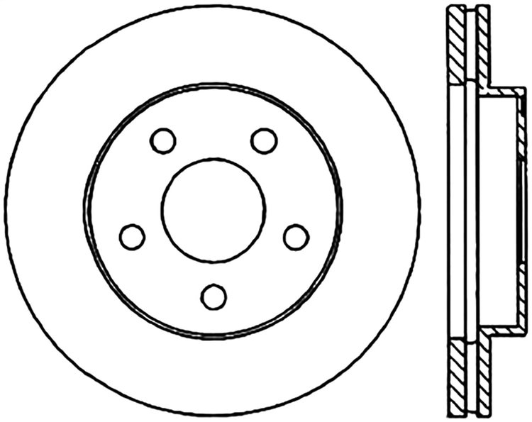 CRYO SPORT SLOTTED ROTOR